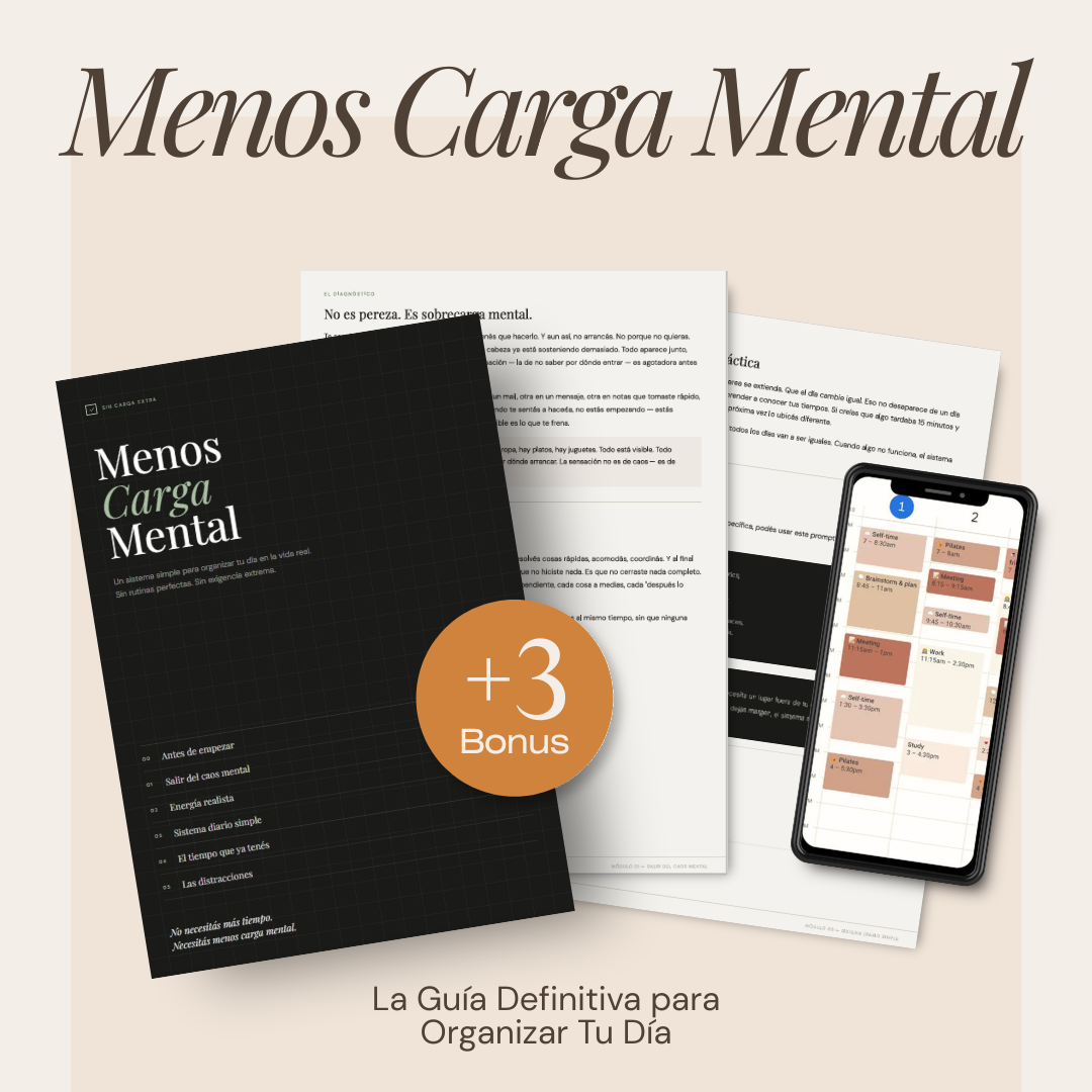 Deja de Vivir Desbordada